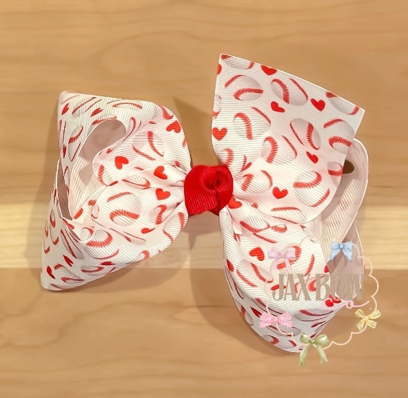 Baseball Hearts (White)