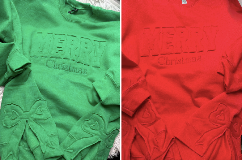 Adult Side Bow Sweatshirt (Preorder)