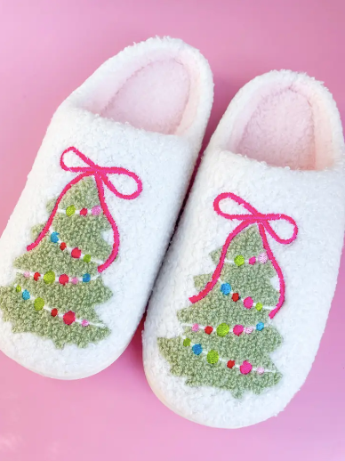 4 Styles-- Adult Fuzzy Plush Slippers (Preorder)
