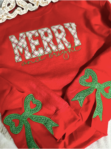 Youth Side Bow Sweatshirt Preorder